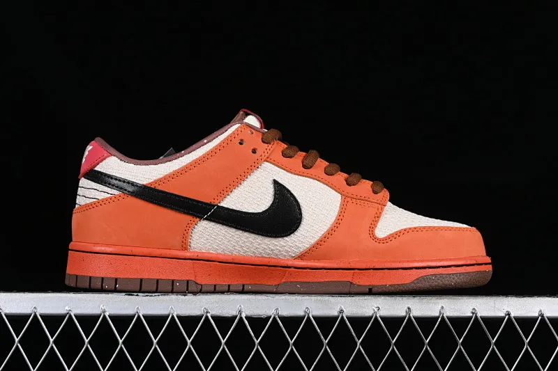 All Categories Nk SB Dunk Series Nk SB Dunk Low Low-top sneakers Pure original version NK SB Dunk Low "Un-Hemp" Orange hemp SB low-top casual sneakers 313170-101